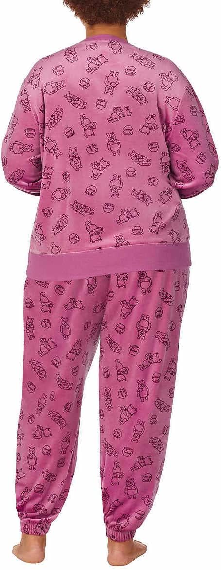 Disney Womens 2 Piece Silky Stretch Fleece Pajama Set - Image 3