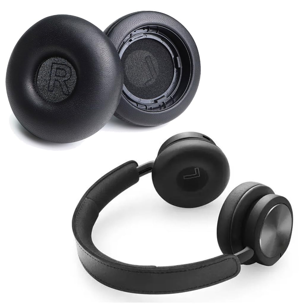 Almohadillas ergonómicas de piel de oveja con espuma viscoelástica, para auriculares H8i, aislamiento de placer