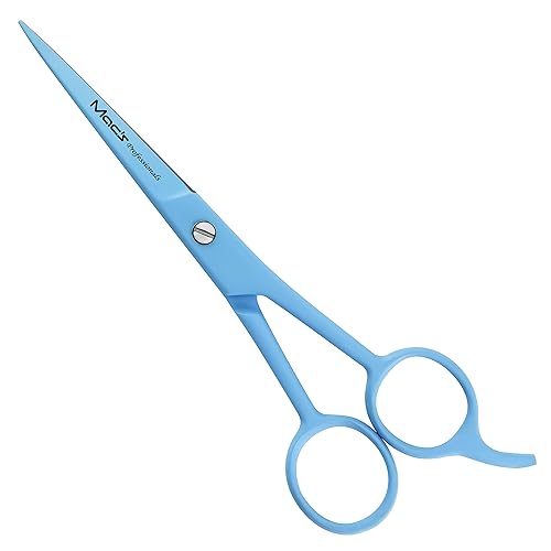 Miniatura 6 de Macs - Tijeras de corte de pelo, tijeras de peluquería de 5.5 pulgadas, maquinilla de afeitar de acero inoxidable de alta calidad con hoja de borde