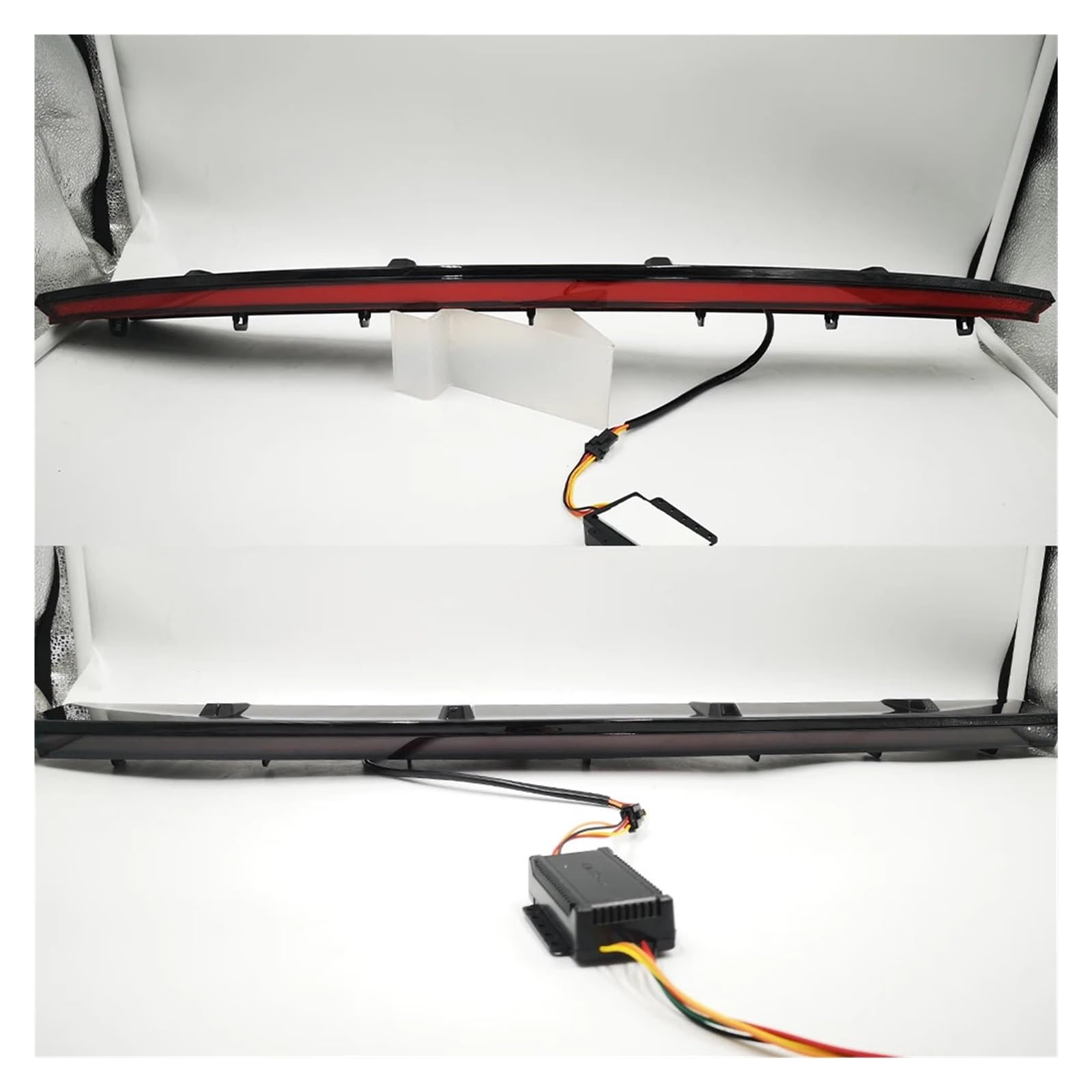 1 pièces pour to&yota CHR 2016 2017 2018 2019 Pare-Chocs arrière Coffre feu LED réflecteur Lampe de Frein Signal d'avertissement antibrouillard Feu arrières