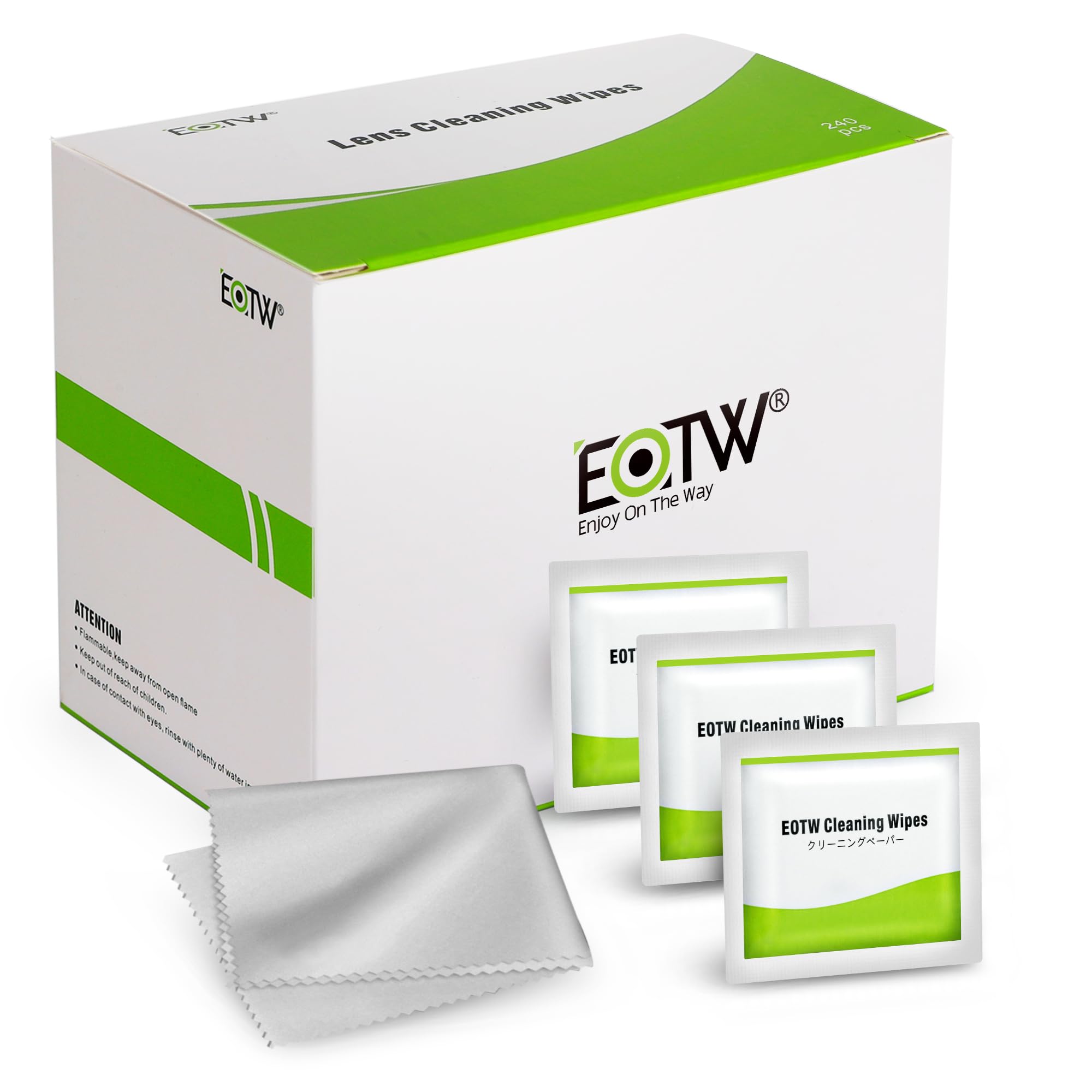 EOTW Toallitas Limpia Gafas,240 Toallitas Limpiador para Gafas, Pantallas, Lentes, Smartphones, Cámaras, Dispositivos ópticos y Electrónico