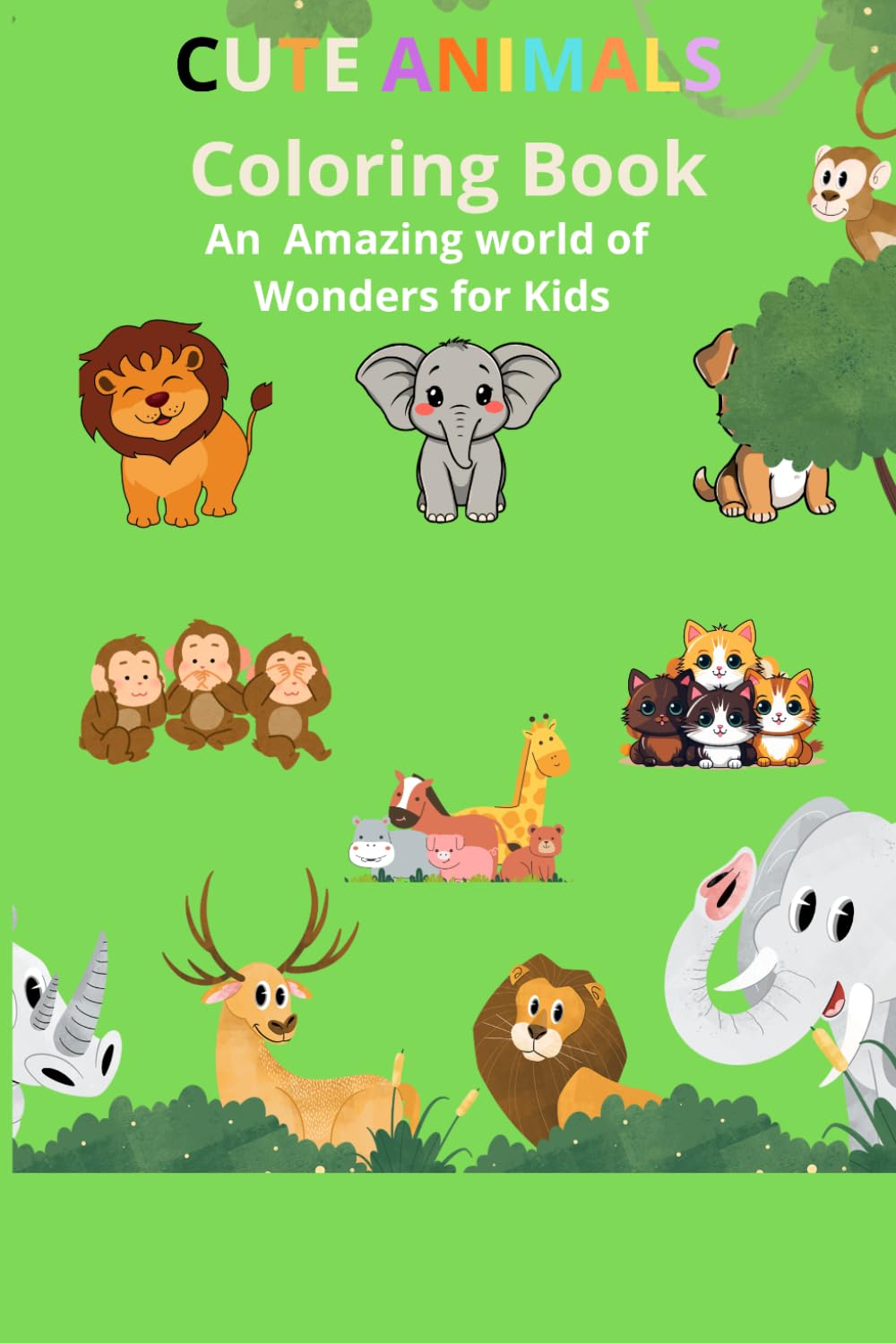 Coloring Book for Kids: Unique Designs to Relieves Stress