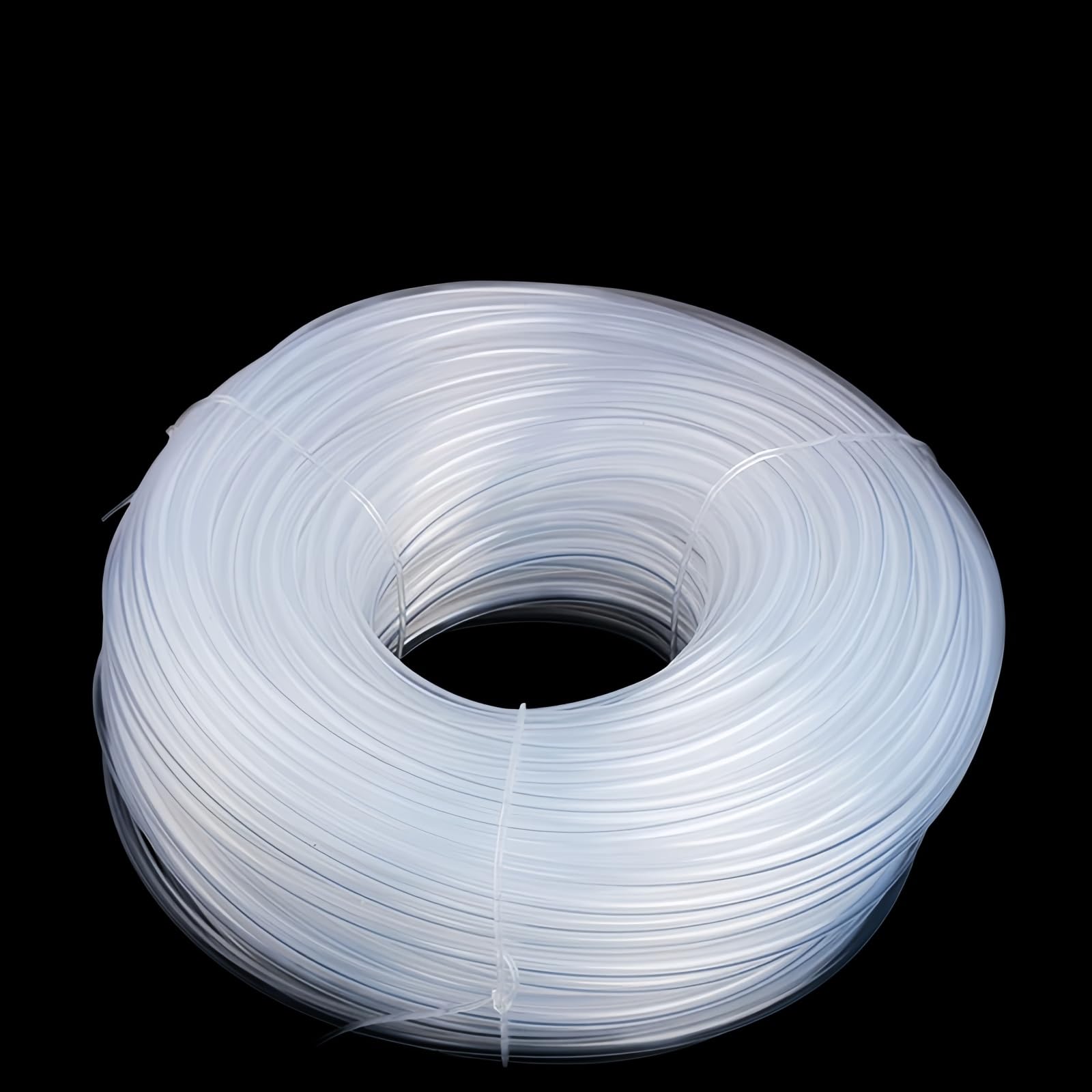 Purzen Silicone Tubing 8mm ID X 11mm OD Flexible Silicone Rubber Hose Transparent High Temperature Tolerant Tube for Garden Drip Irrigation Industrial Flow Conduits,1m