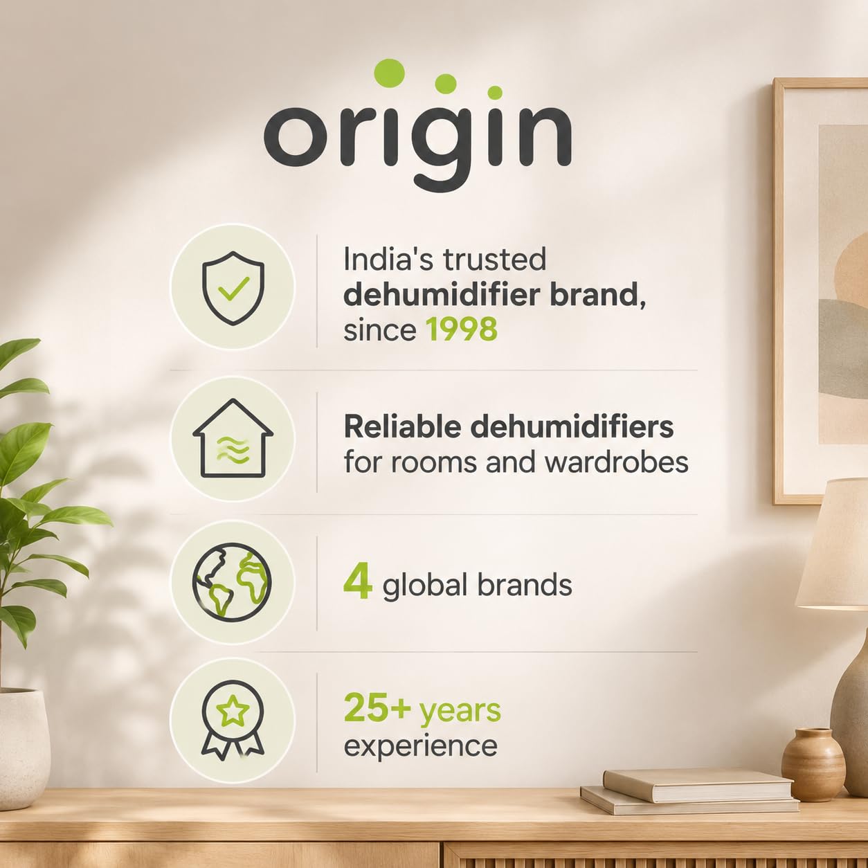 Origin Dehumdifier O12I - Powerful Dehumidifier -5