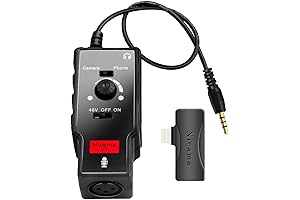 Nicama V2 DSLR Microphone Preamplifier with Phantom Power for Shotgun or Condenser Microphones