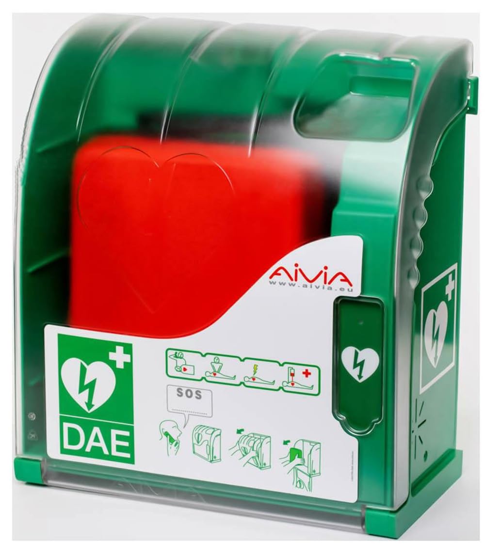 AIVIA Defibrillator-Box mit Alarm und Heizung für den Außenbereich