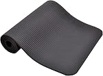 Signature Fitness 1/2-Inch Mat d'exercice anti-Tar très épais avec plaque de genou et sangle de transport, couleurs multiples