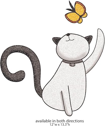 Miniatura 2 de My Wonderful Walls - Juego de adhesivos para gatos y mariposas, multicolor