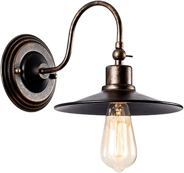 Amazon Gladfresit ライト ブラケットライ E26電球対応 おしゃれ 照明器具 角度の調整ができる 壁掛け灯 ランプ ヴィンテージ アンティーク風 玄関 廊下 リビングルーム ダイニング 屋内照明 銅色 Gladfresit ブラケットライト 通販