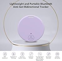 Vista 2 de Mini rastreador GPS, localizador de artículos clave, aplicación sin tarifa mensual para iOS/Android 2023 más reciente, rastreador de artículos