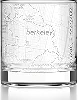 Vista 140 de Well Told Vaso de whisky grabado con mapa de Phoenix, Arizona Rocks, vaso de whisky antiguo (325ml, transparente), vaso de whisky grabado, regalos