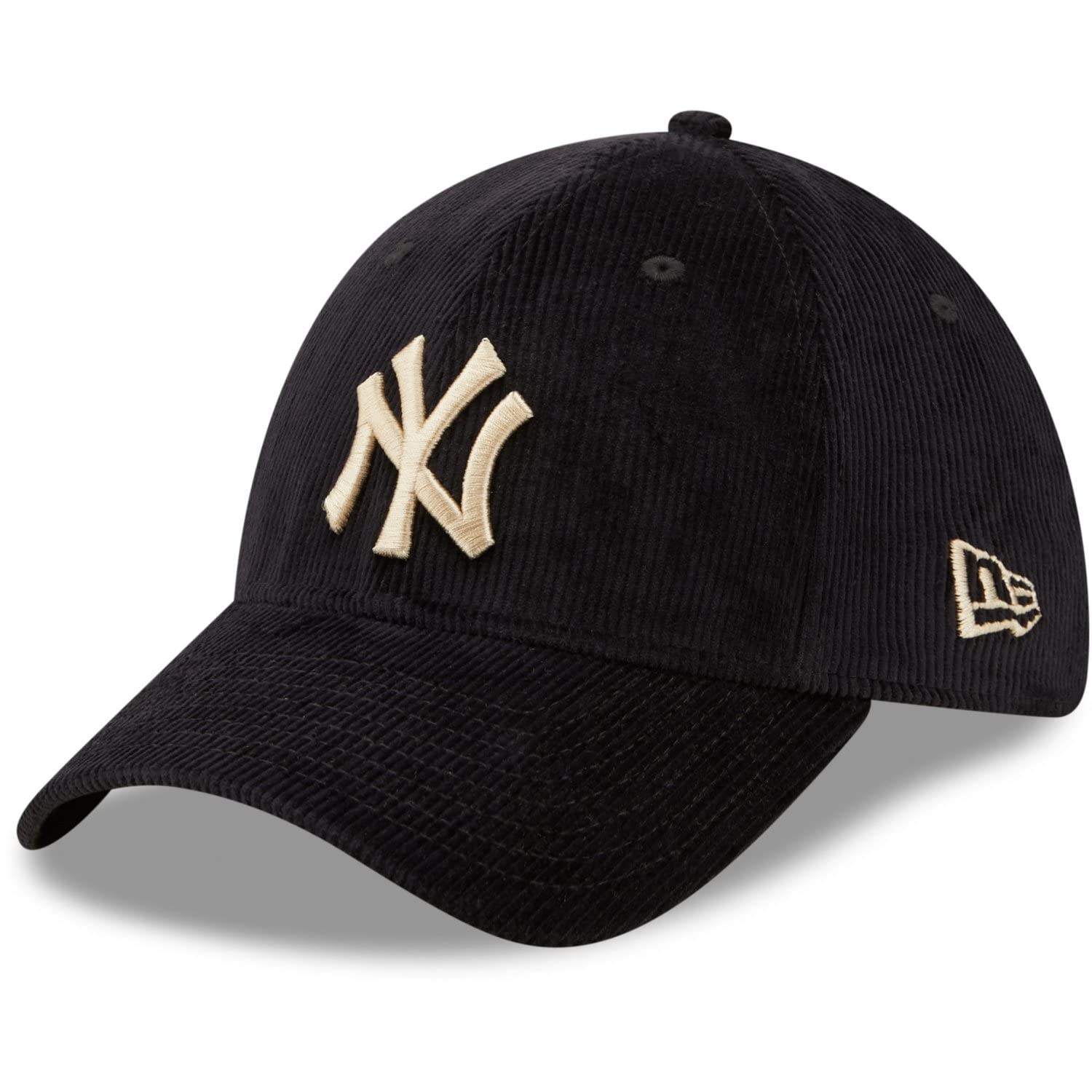 New Era Men's Navy Blue 39Thirty Stretch Cap Cord New York Yankees Navy - M/L