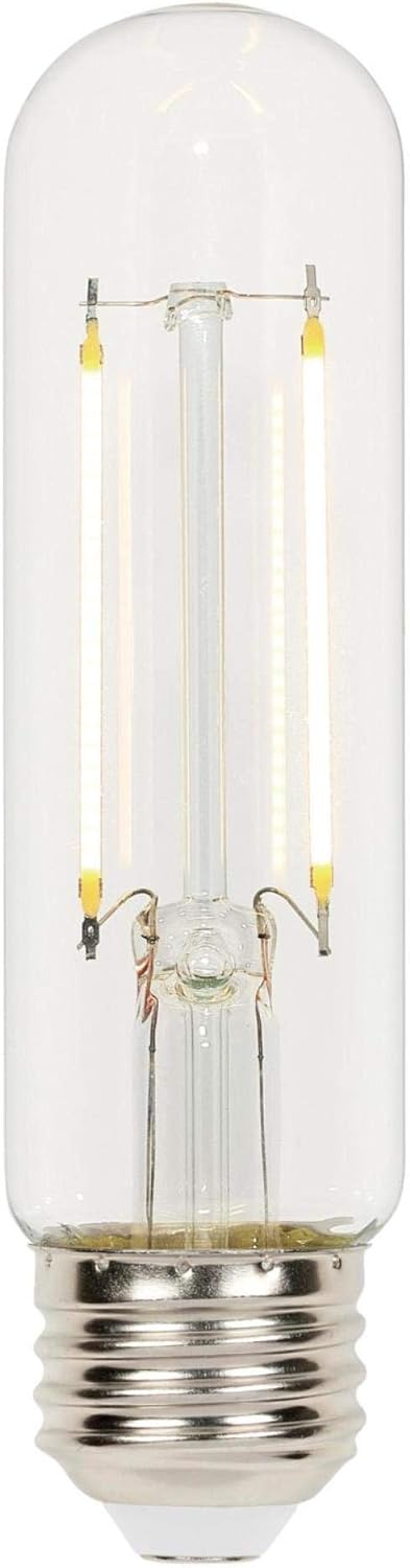 Westinghouse 4518500 3.5 Watt (60 Watt Equivalent) Dimmable Clear Filament LED Light Bulb, 2700K, Medium Base