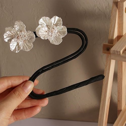 Miniatura 2 de 2 piezas para hacer moños de cabello, rizador mágico de cabello, moldeador de moños, accesorio para el cabello, herramienta de peinado para mujeres