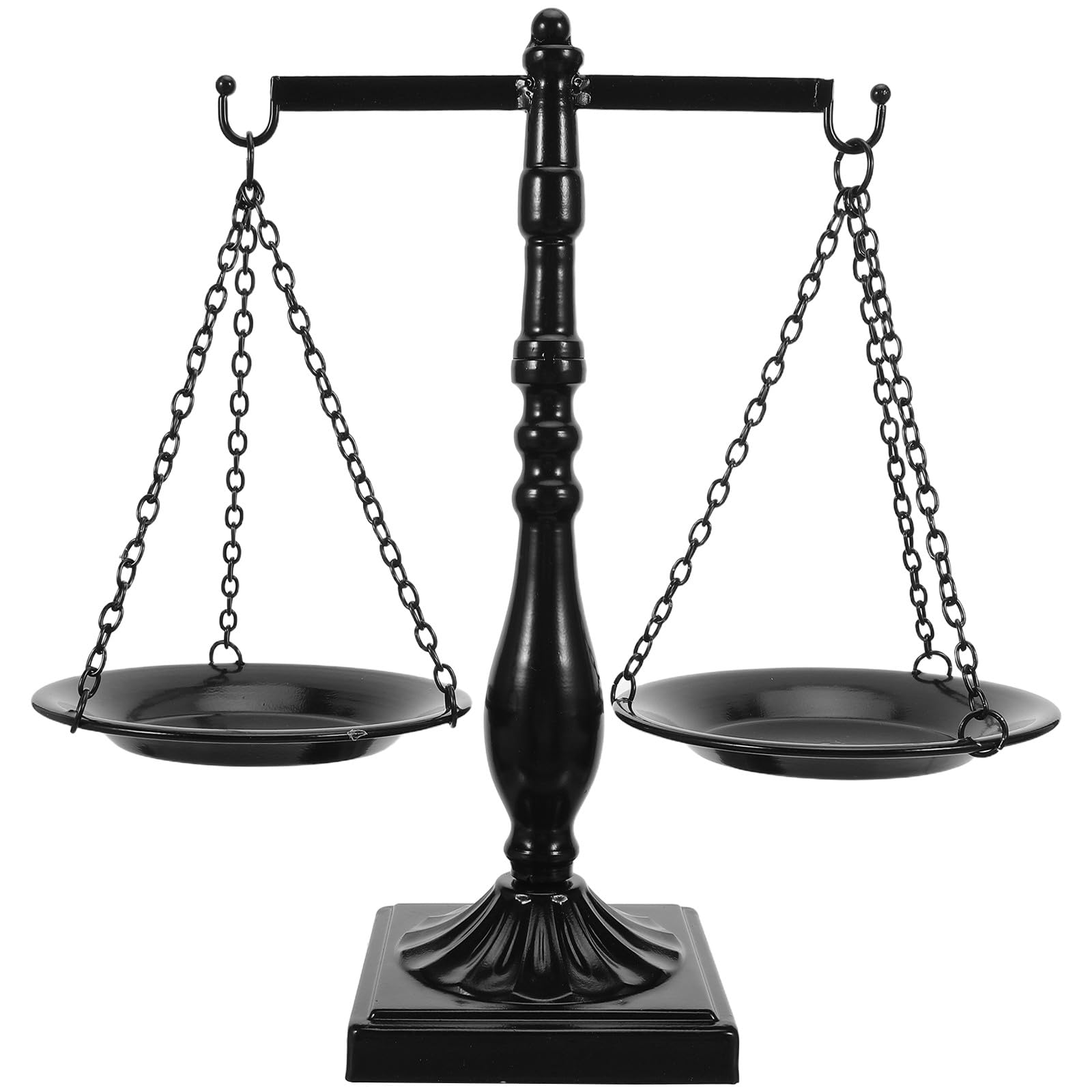 Balance de la justice vintage en métal pour décoration de bureau d'avocat et photos