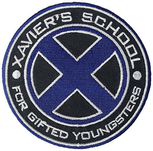 Marvel X-Men Logo Xavier's School Patch Gifted Youngsters Disney Iron On Applique