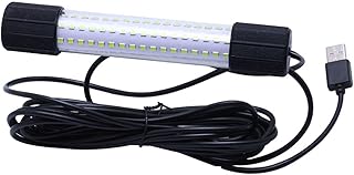 Angellockstoffe Nachtfischköder mit 5 m langem Kabel, Unterwasser-Fischfinder, Licht, 13 W Fischanzieher