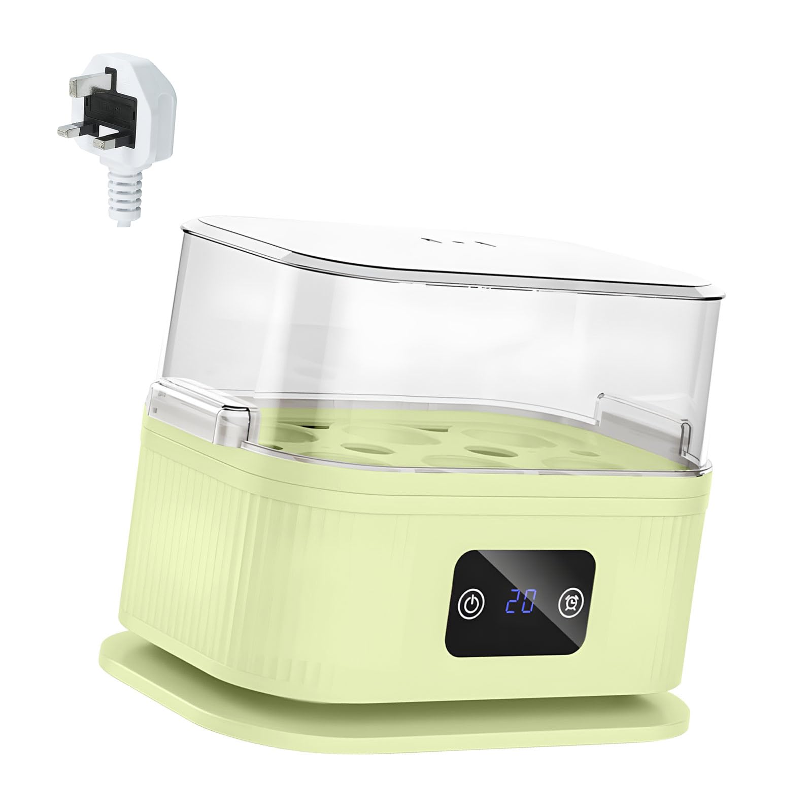 Aqvjd Compact Oval Boiler with Adjustable Settings for Quick Meals Easy Multifunctional Oval Steamer