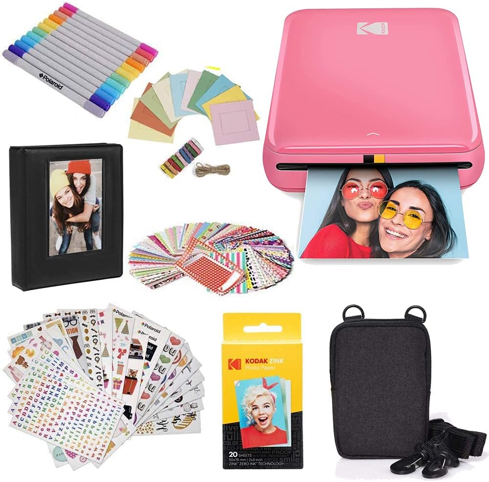 Amazon.com: Kodak Step Instant Color Photo Printer with Bluetooth/NFC ...