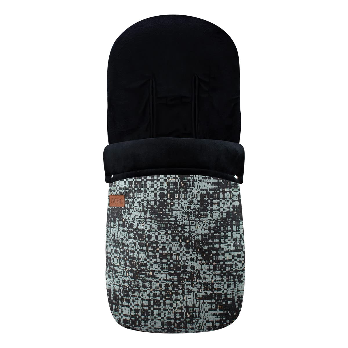 JYOKO Universal Fußsack für Kinderwagen (BROOKLYN, WASSERDICHTER)