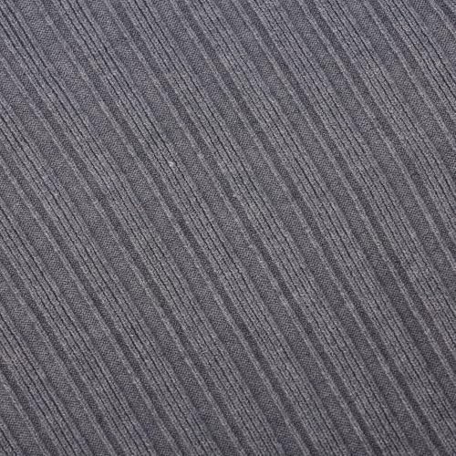 Men's Slim Fit Ribbed Knit Thermal Turtleneck Sweater - Grey, Size M4