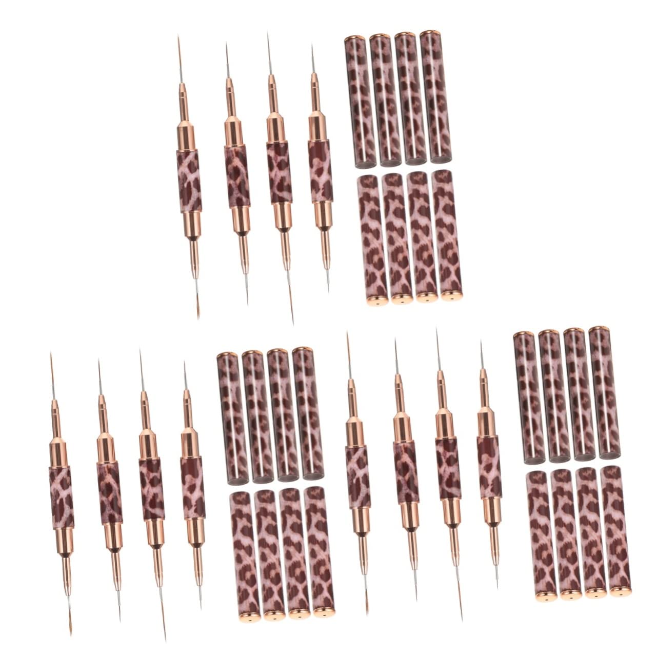 Healeved 12pezzi Per Nail Art Manicure e Decorazioni Per Unghie Dettagliati Per Professionali Estetiste e Appassionate