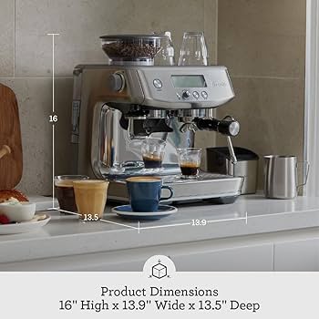 Amazon.com: Breville Barista Pro Espresso Machine BES878BTR, Black