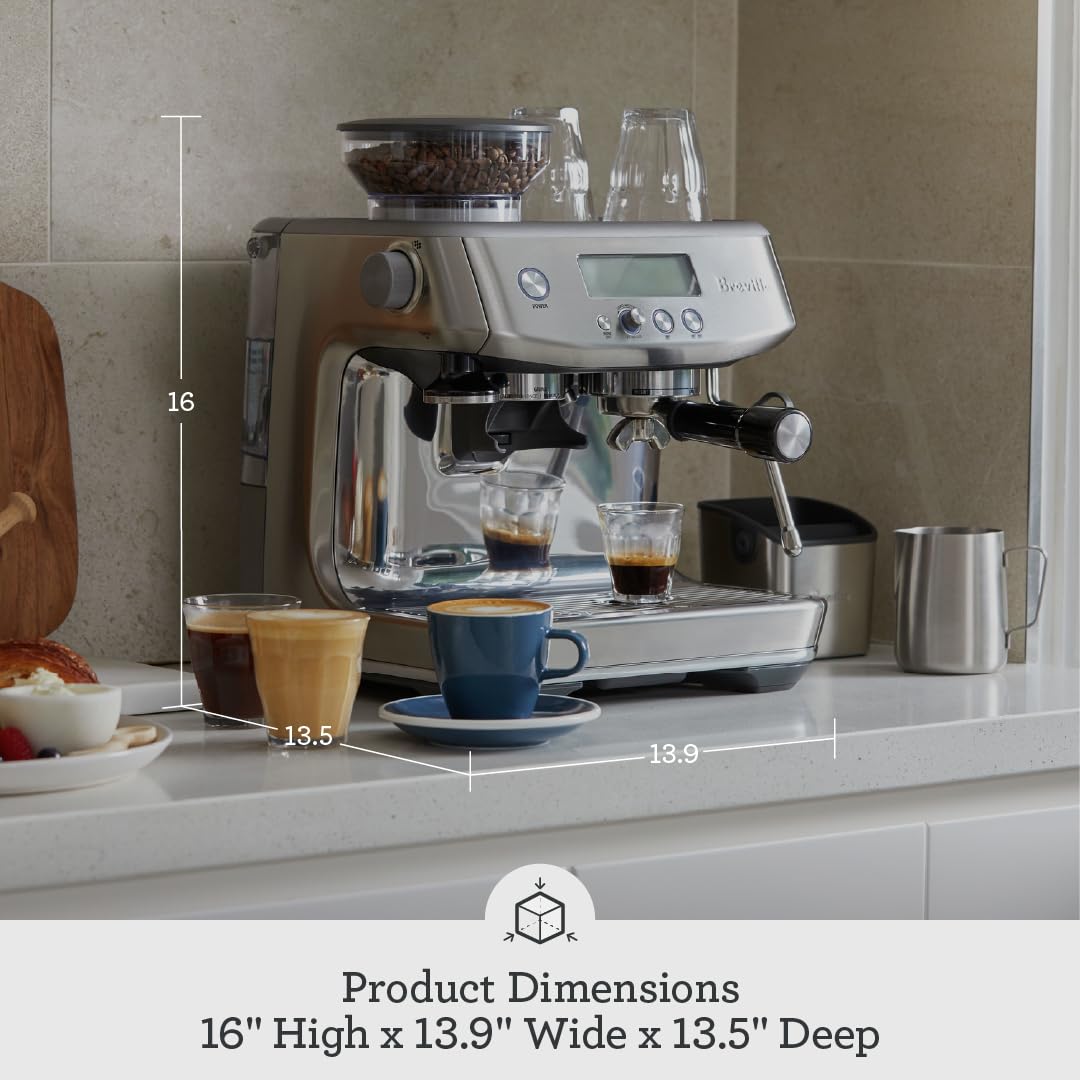 Breville Barista Pro Espresso Machine, Black Truffle - Image 3