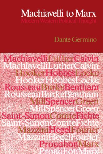 Machiavelli to Marx : Modern Western Political Thought