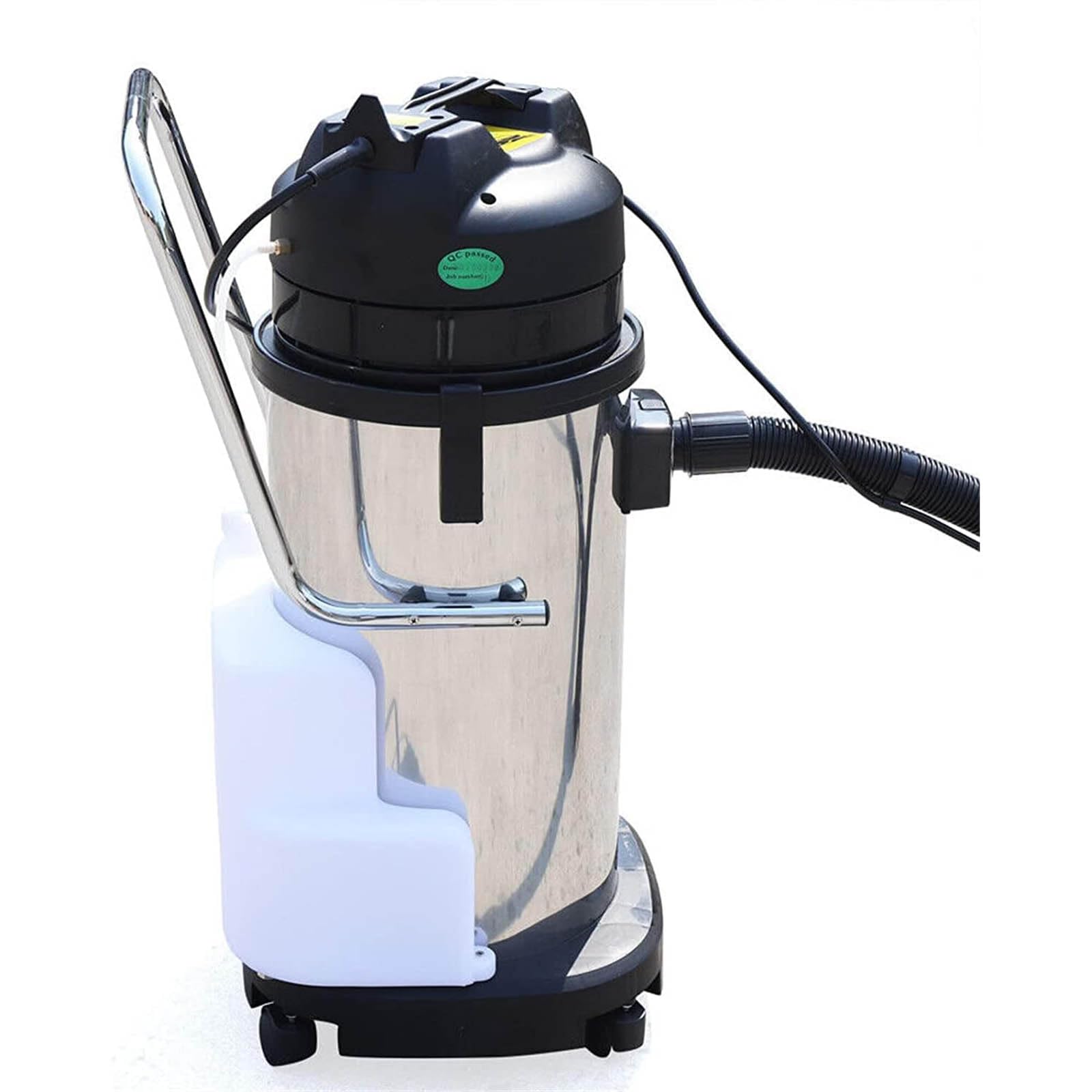 Extractor de alfombras portátil - Máquina de limpieza comercial 3 en 1, limpiador de alfombras en seco y húmedo resistente de 40 litros, extractor de polvo móvil para una limpieza eficiente