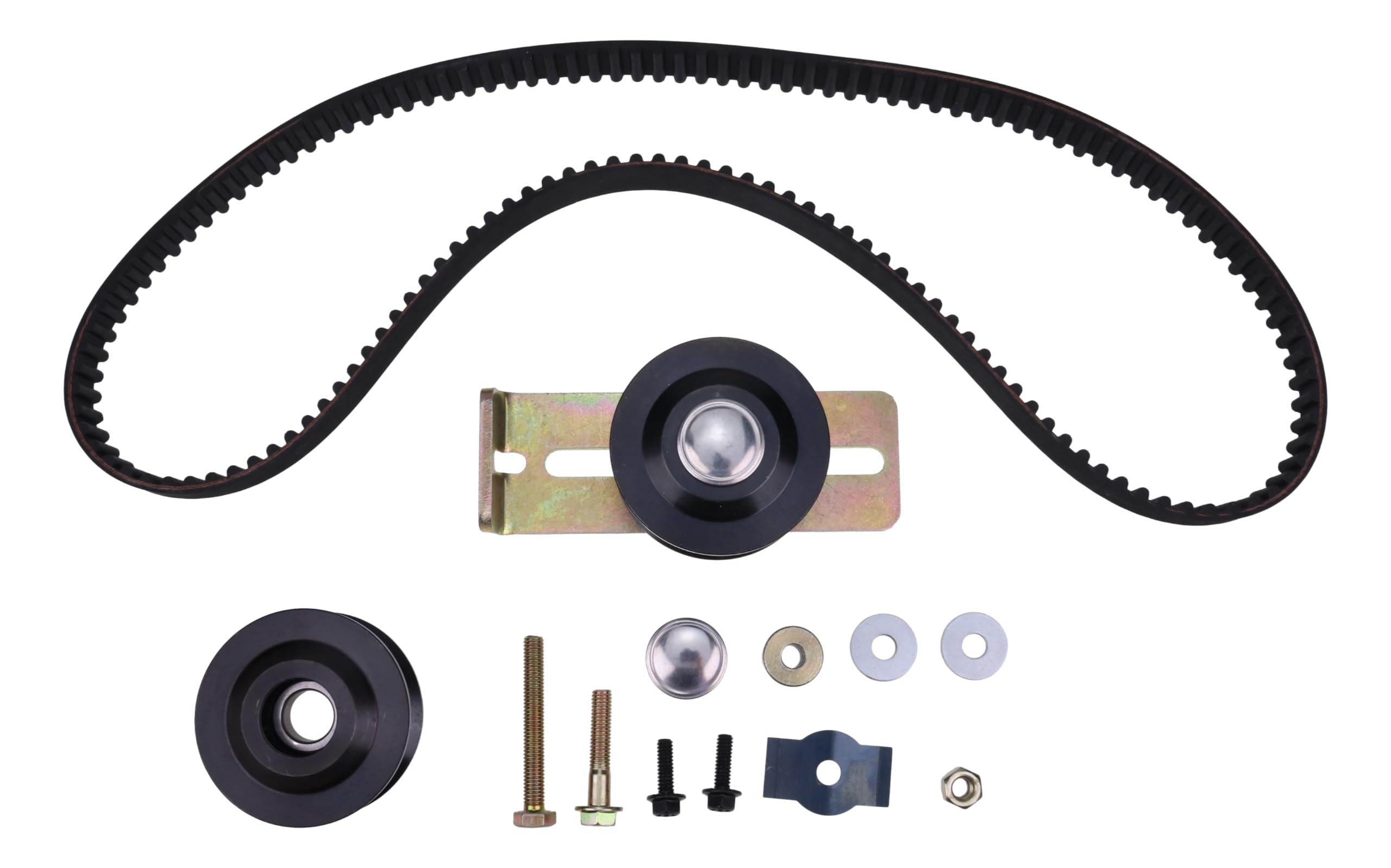 JEENDA 126-7890 Kit de poleas mejoradas y correa de cortacésped compatible con Toro TimeMaster 20975 20977/TurfMaster 22205TE 22207 22210 22215 22225 22235 cortacésped y Exmark ECKA30 12666 -0316 1
