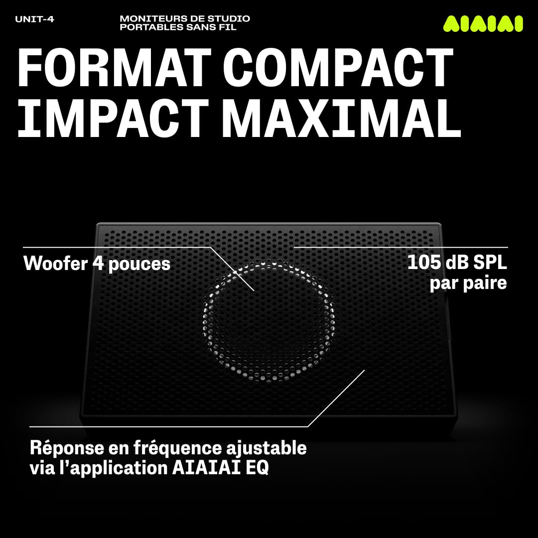 AIAIAI Unit-4 Wireless+ Portable Studio Monitors Featuring Ultra