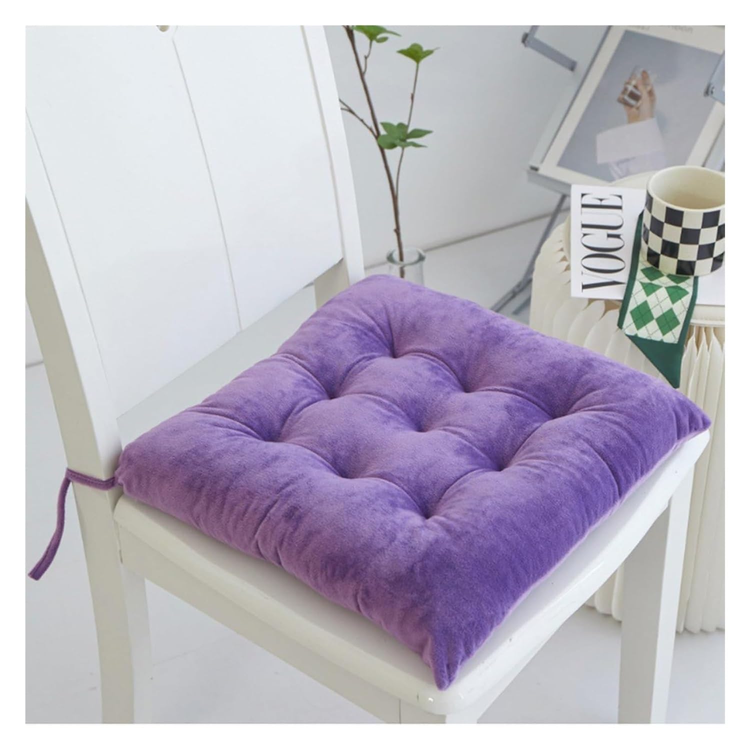 Amazon.co.jp: 2/4シートクッションセット、40 X 40 Cm、柔らかく快適