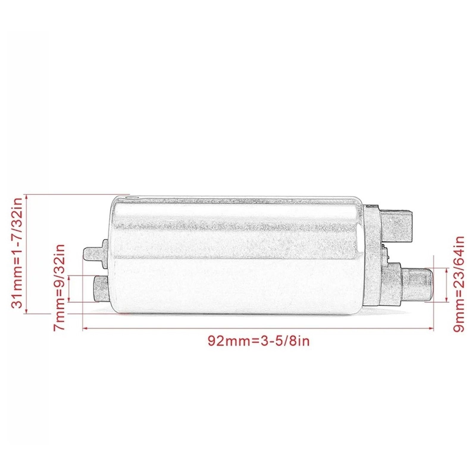 Pompa Benzina Pompa Carburante Per CRF250R Per CRF450R Per CRF450RX Per CRF250RL Per CBR125 Per CBR125RW JC39 16700-MEN-A32 Fuel Pump