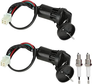 Ignition Switch Key Cap for Tao Tao 50cc 70cc 90cc 110cc 125cc 150cc Electric Pit Dirt Bike ATV Scooter Chinese Quad 4 Wheeler Coolster Coleman Baja Hawk Sunl Apollo DB-007 4 Wires Pin Parts