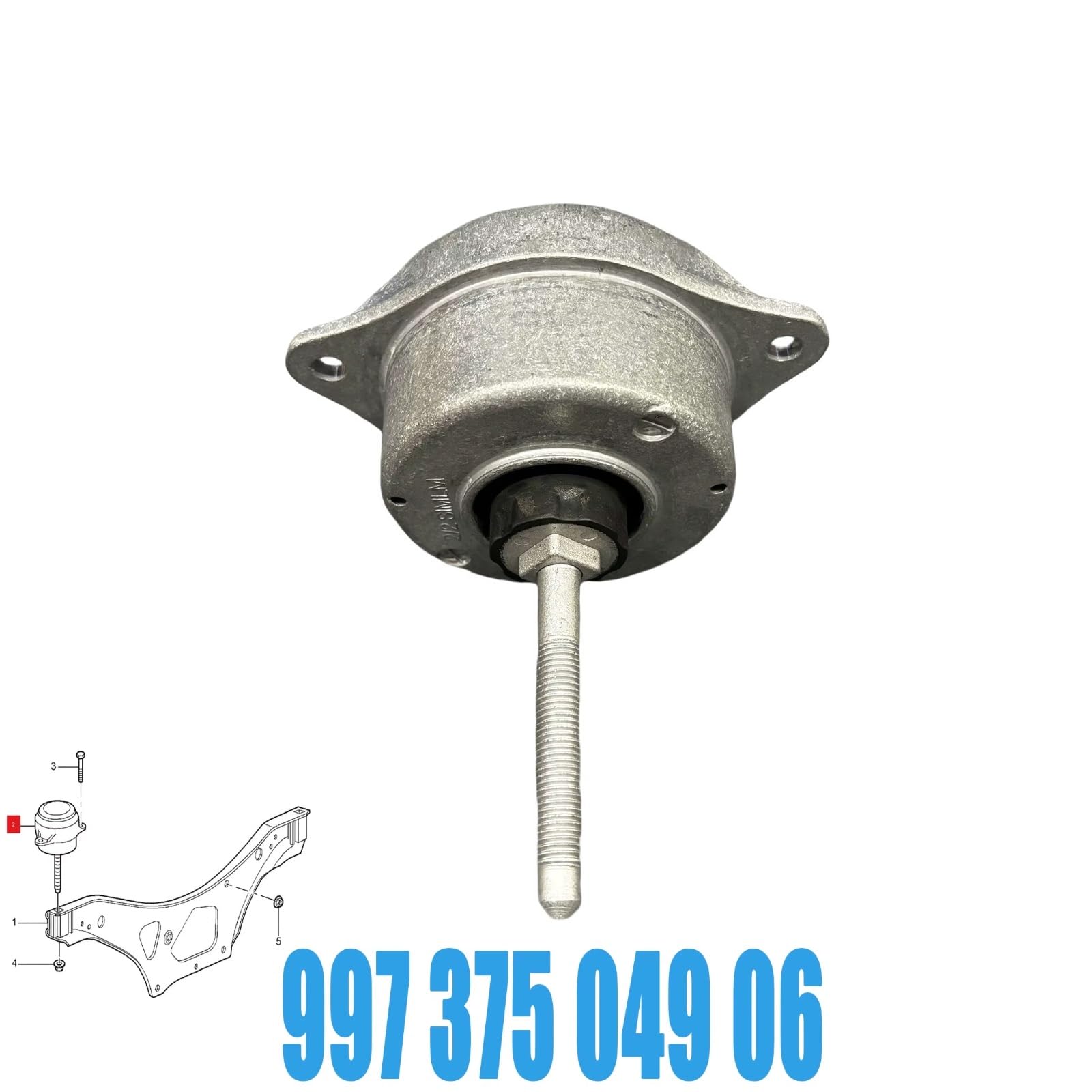 supporto trasmissione Auto Compatibile Con Porsche Per 911 99737504904 99737504906 Supporto Motore Auto Sospensione Idraulica Sinistra O Destra