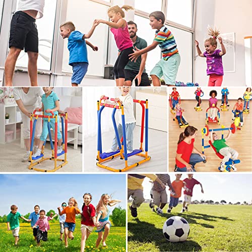 Image of Children's Treadmill for Kids Fitness Exercise, Kids' Adjustable Fun Exercise Toy, Indoor Outdoor Fitness Equipment, Fitness Exercise Equipment for Kids