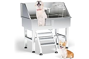 Groomer Approved Anti-Slip Dog Washing Station