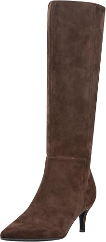 Marc Fisher Women's Glint Boot, Dark Brown 200, 7
