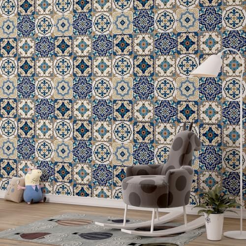 Image of Barebeauty 60 x 200 cm Kitchen Wallpaper, Self Adhesive Oil Proof Waterproof Wall Sticker for Kitchen, Anti-Mold Heat Resistant Backsplash Wall Covering (Pack of 2, 25.84 Sq. Ft. Approx)