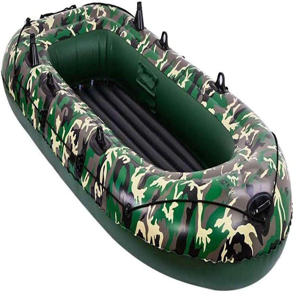 Kayak gonflable 3 personnes haut de gamme : radeau gonflable adulte ultra résistant