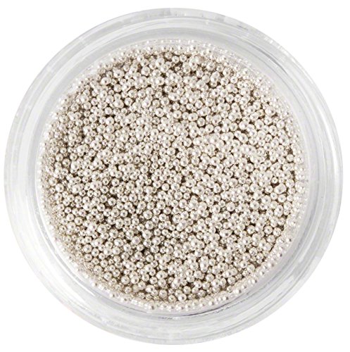 Preisvergleich Produktbild 99nails Mini Glas Perlen White