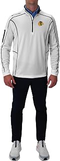 Chicago Blackhawks Golf Men's Casual Lightweight Shotgun Pullover