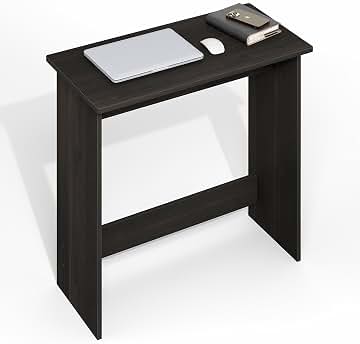 Furinno Simplistic Computer Roundedecorners Espresso
