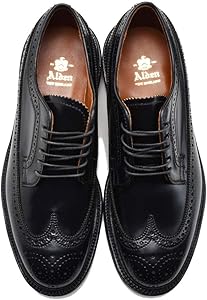 Amazon | [オールデン] ラングウイングチップ コードバン ドレス