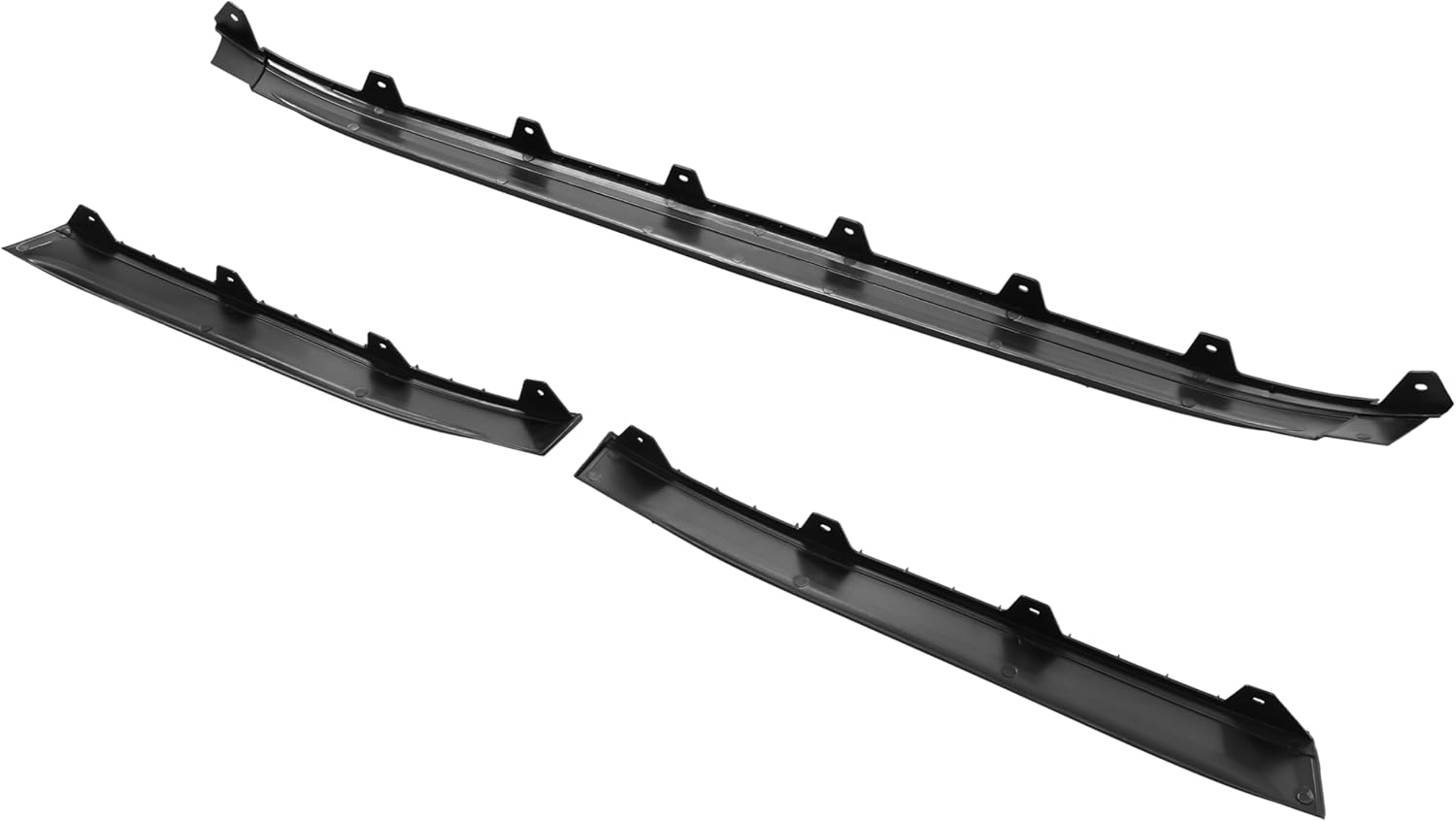 HECASA Front Bumper Valance Compatible with 2013-2015 Chevrolet Malibu 2016 Malibu Limited Lower Air Deflector Valance Panel Air Dam Protector Replacement for 22842404 GM1092236 Set of 3