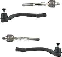 Vista 96 de TRQ Juego de varillas de acoplamiento delanteras interiores y exteriores, 4 piezas, compatibles con Infiniti G35 03-09 Nissan 350Z 2003-2007