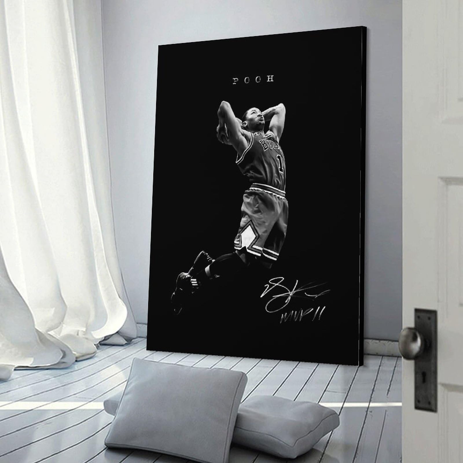 Amazon.co.jp: 有名なバスケットボールのスーパースター選手デリック