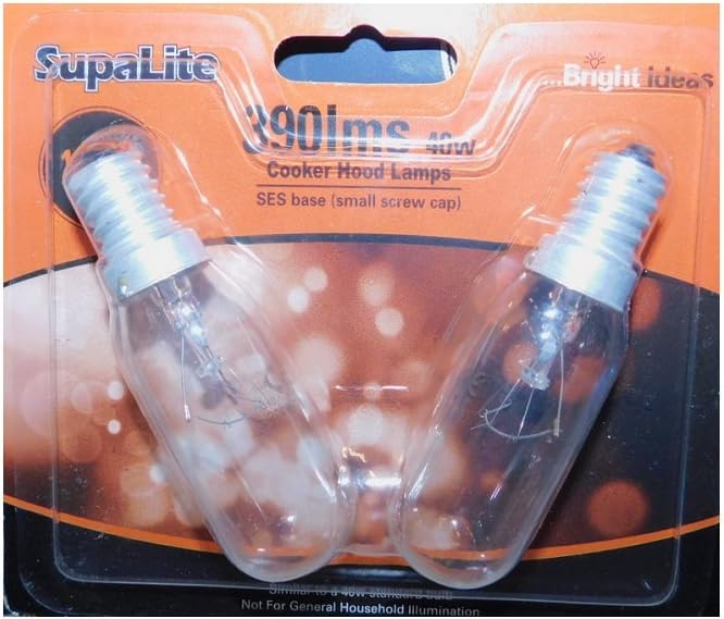 SupaLiteCooker Hood Lamps 240v 40w SES