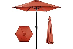 Top-Notch Windproof Deck Umbrella for Ultimate Sun Protection